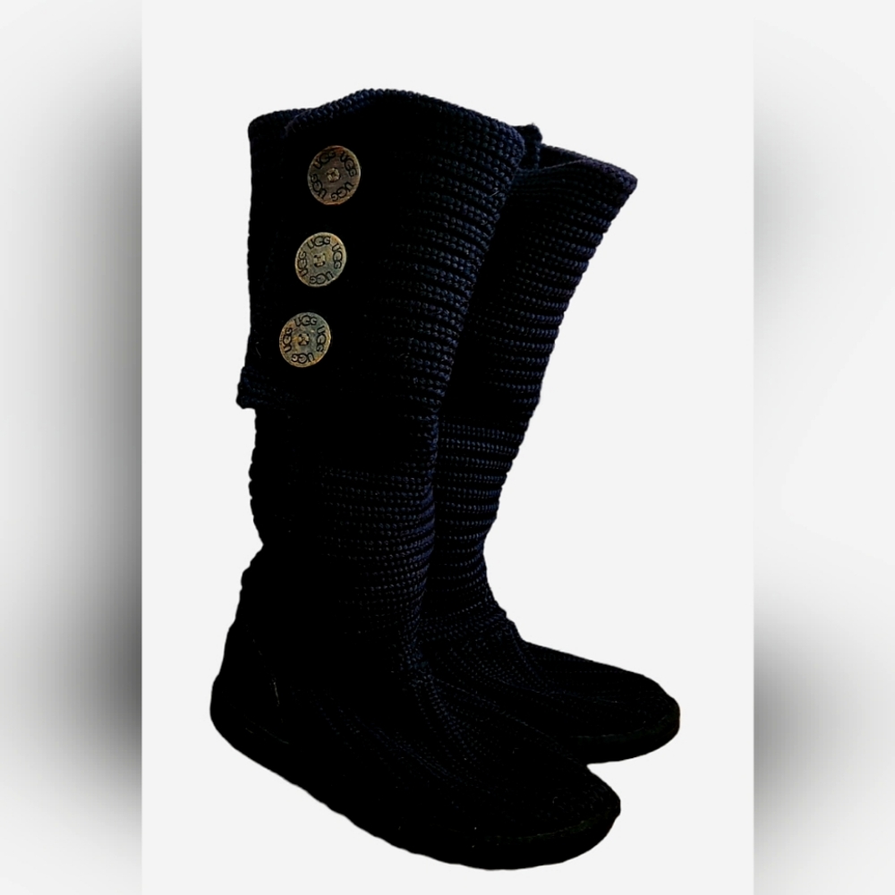 UGG Women's Size 6 Knit Boots Booties